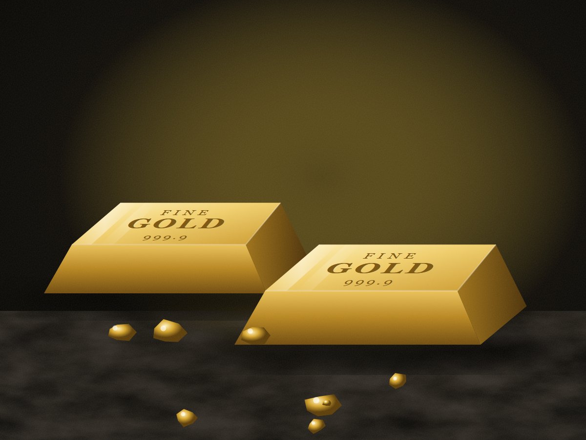 Gold bars